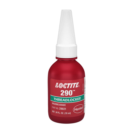LOCTITE® 290, Medium/High Strenght, Low Viscosity, Green, Threadlocker Adhesive, 10 ml Bottle