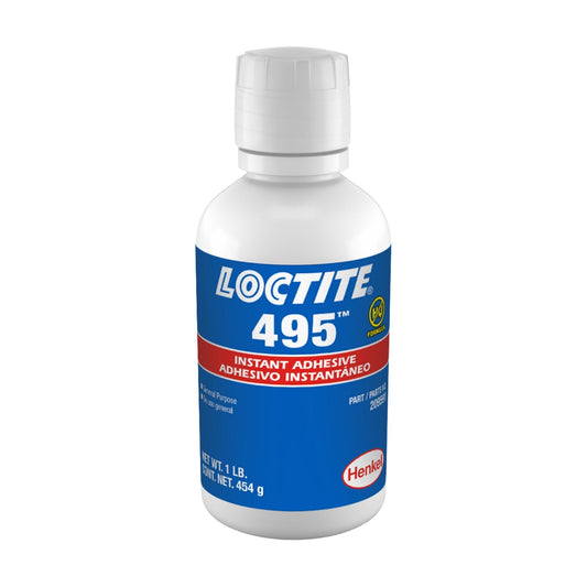 LOCTITE® 495, General Purpose, Low Viscosity Instant Adhesive, 1 lb Bottle