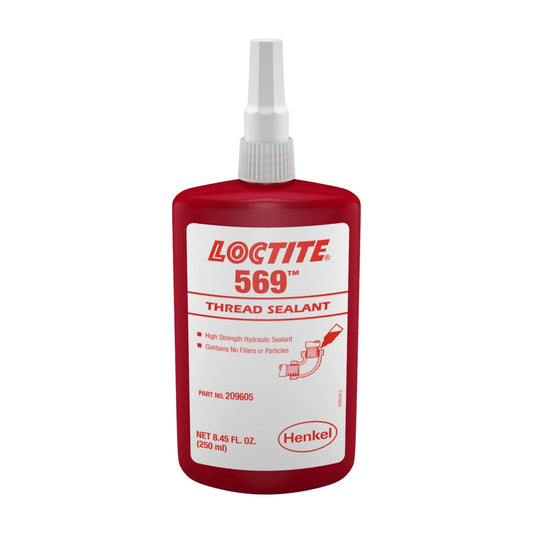 LOCTITE® 569, Methacrylate Ester Acrylic Liquid Thread Sealant, 250 ml