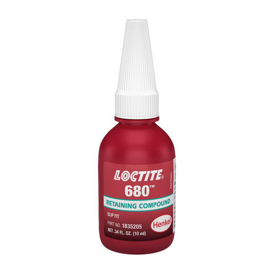 LOCTITE® 680, High Strength, Methacrylate Ester Acrylic Liquid Retaining Compound, 10 ml Bottle
