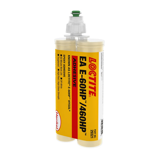 LOCTITE® EA E-60HP, adhésif époxy mixte, renforcé, à viscosité moyenne, cartouche standard de 400 ml