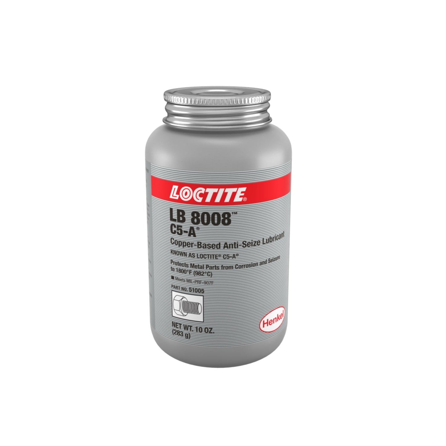 LOCTITE® LB 8008 C5-A, lubrifiant anti-rouille à base de cuivre, bouteille de 10 oz