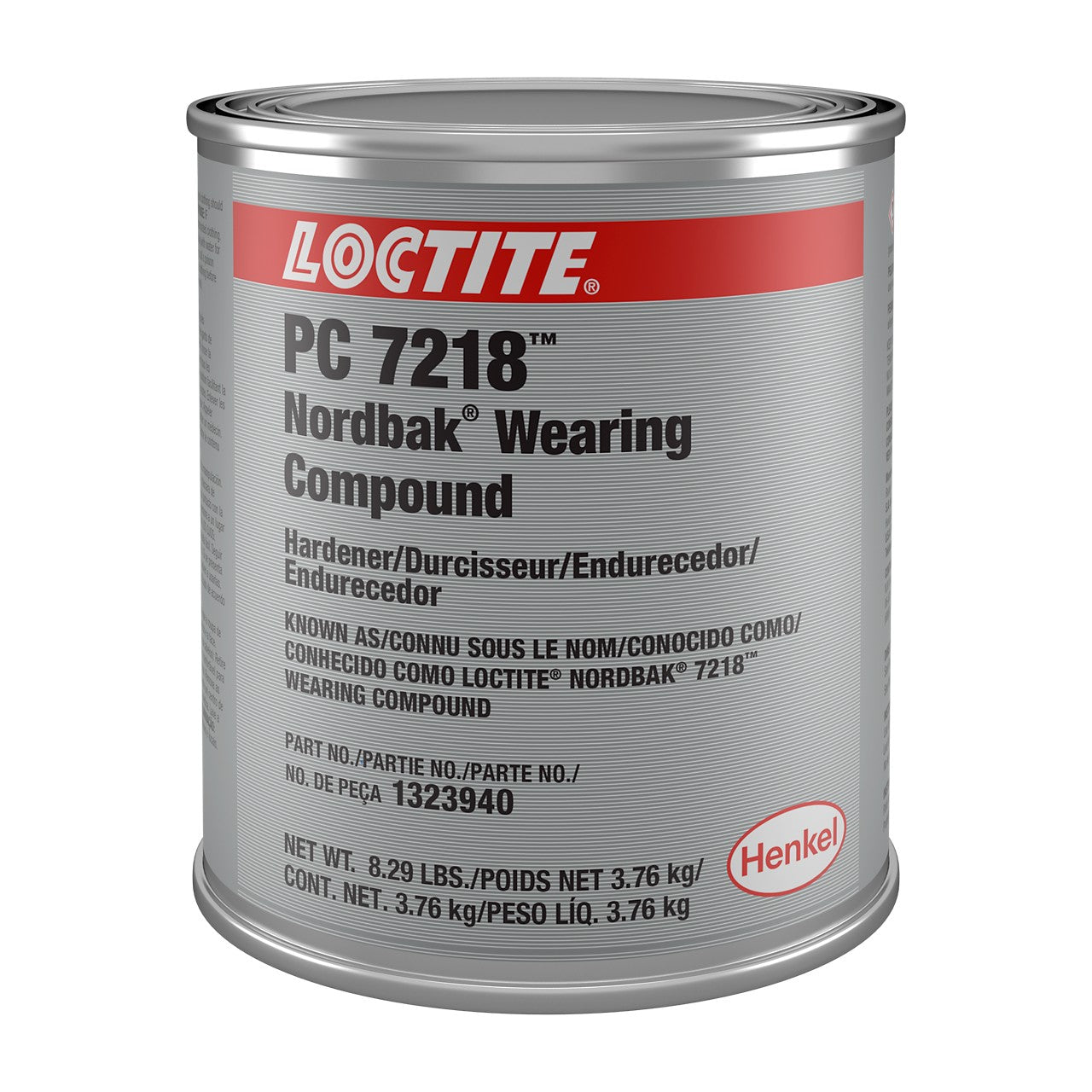 LOCTITE® PC 7218, Grey, 2-Part, Ceramic-Filled, Trowelable, Epoxy-Based Surface Coating, 5 lb Can