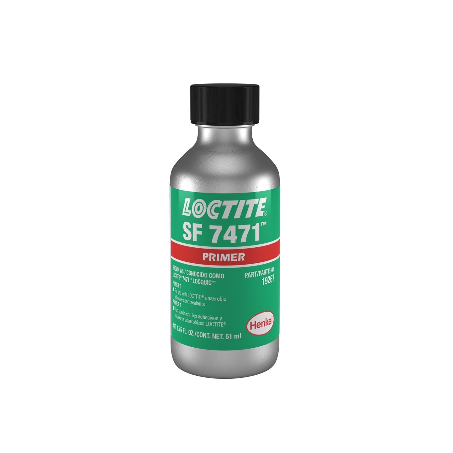 LOCTITE® SF 7471, Yellow-Amber, Acetone-Based Liquid Activator, 1.75 oz Bottle