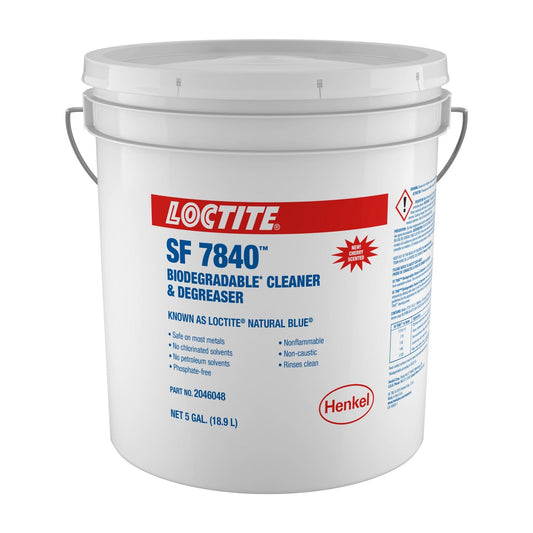 LOCTITE® SF 7840, General Purpose Biodegradable Parts Cleaner and Degreaser, 5 gal Pail