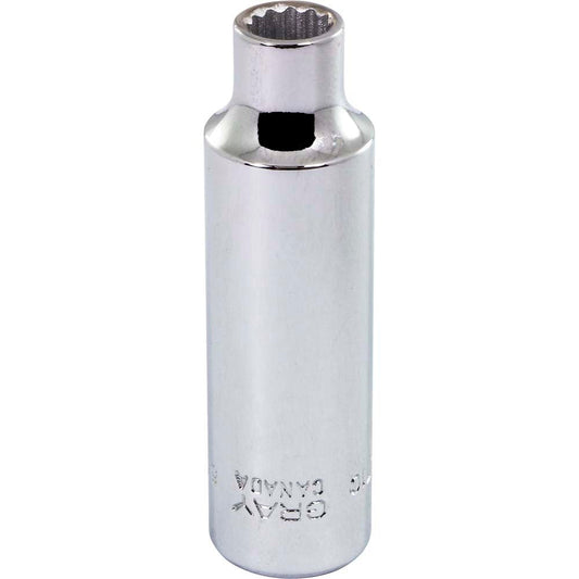 Socket - Deep, 3/8" Drive, 5/16" Hex, 12-Point