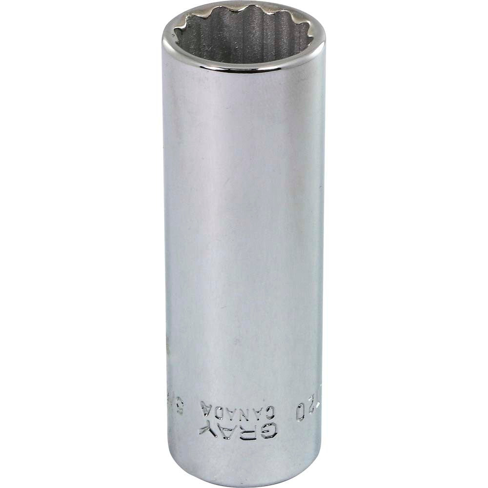 Socket - Deep, 3/8" Drive, 5/8" Hex, 12-Point