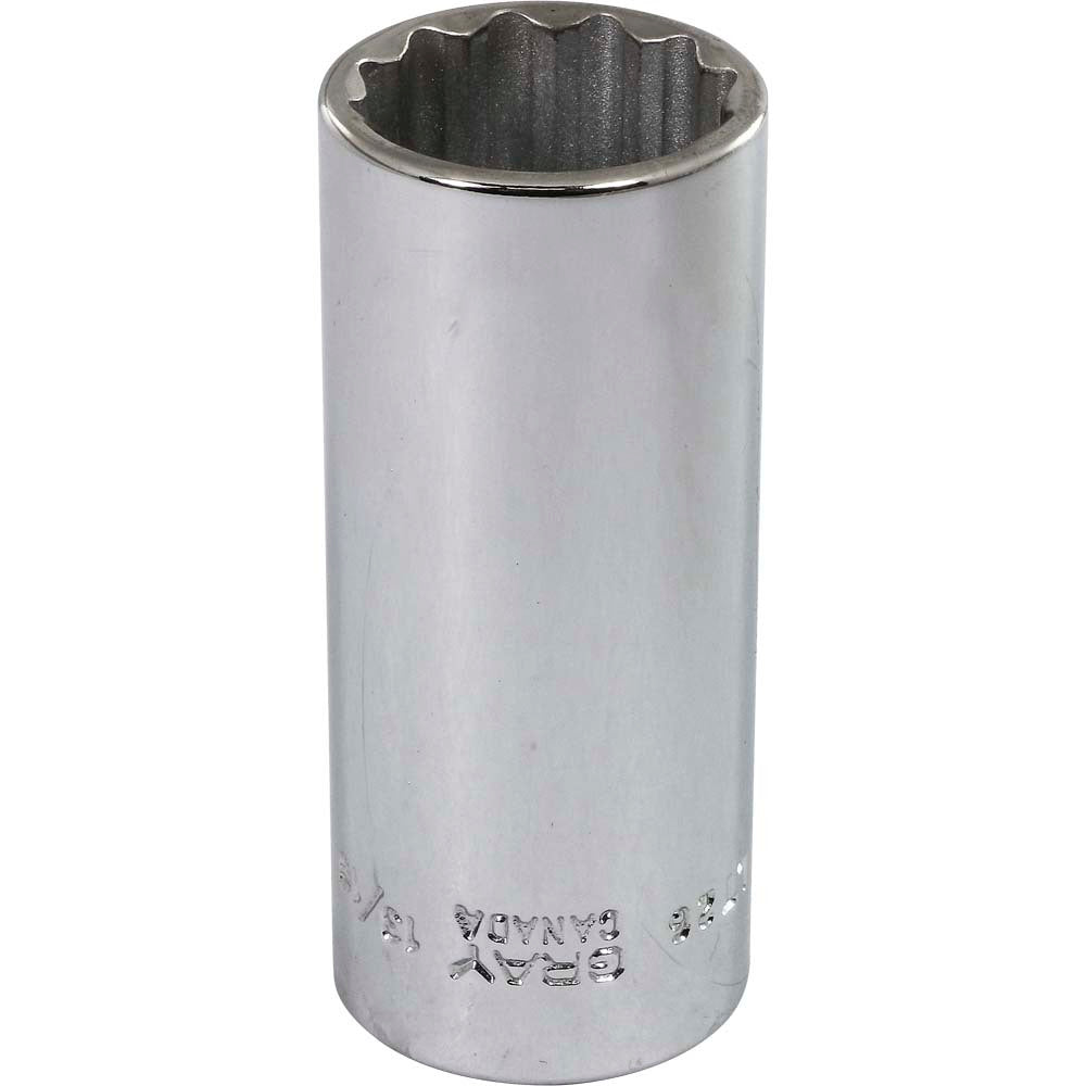 Socket - Deep, 3/8" Drive, 13/16" Hex, 12-Point