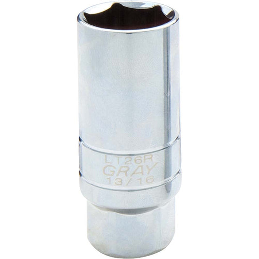 Socket - Spark Plug, 3/8" Drive, 13/16"