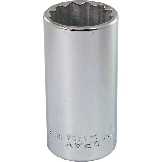 Socket - Deep, 3/8" Drive, 15/16" Hex, 12-Point
