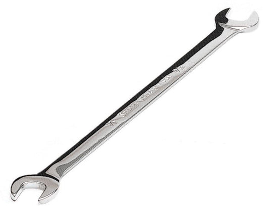 5/8-11/16 Inch SAE 15° Offset Low Torque Slimline Open-End Wrench