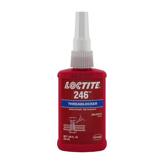 LOCTITE® 246, Blue, Thixotropic, Dimethacrylate Ester Acrylic Threadlocker, 50 ml Bottle