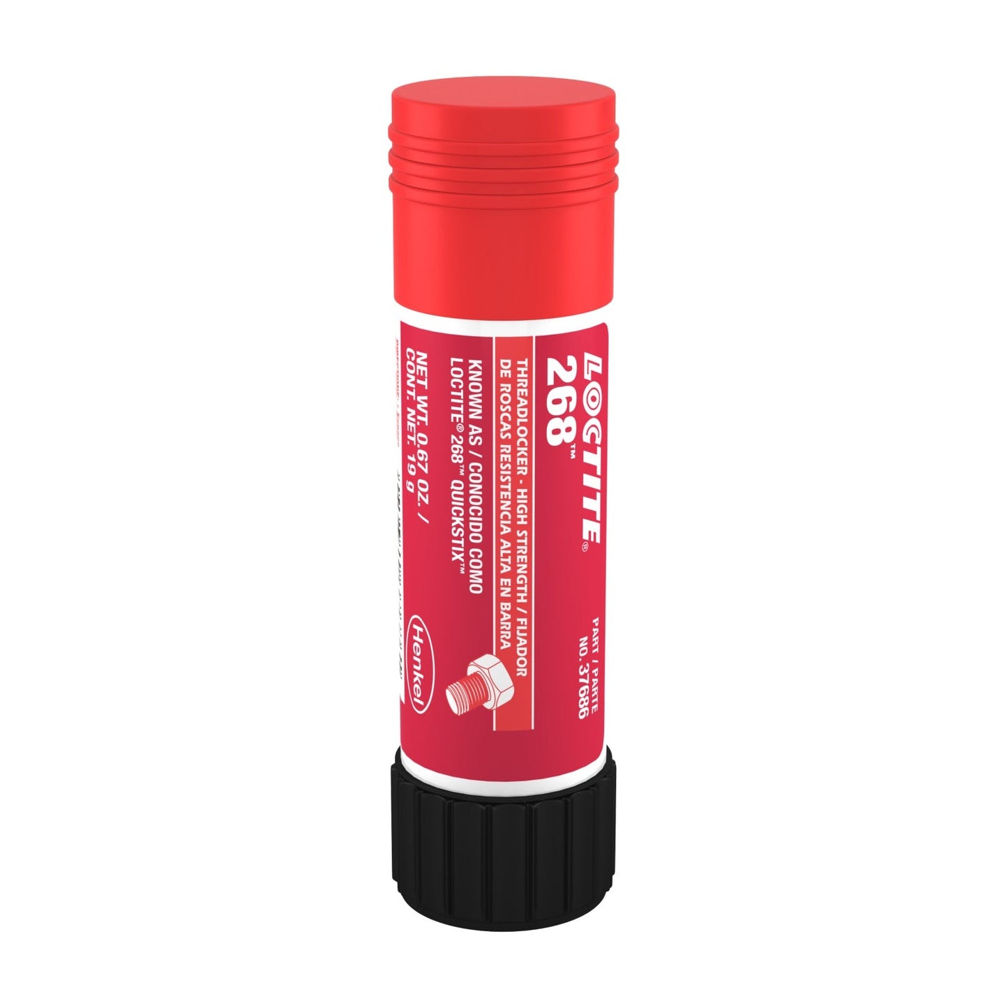 LOCTITE® 268, High Strength Threadlocking Adhesive, 19 g Stick