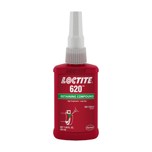 LOCTITE® 620, High strength, High Temperature Resistant Retaining Compound, 50 ml Bottle