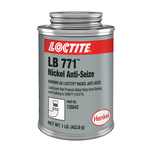 LOCTITE® LB 771, pâte lubrifiante antigrippante épaisse à base de nickel, argent, bouteille de 1 lb