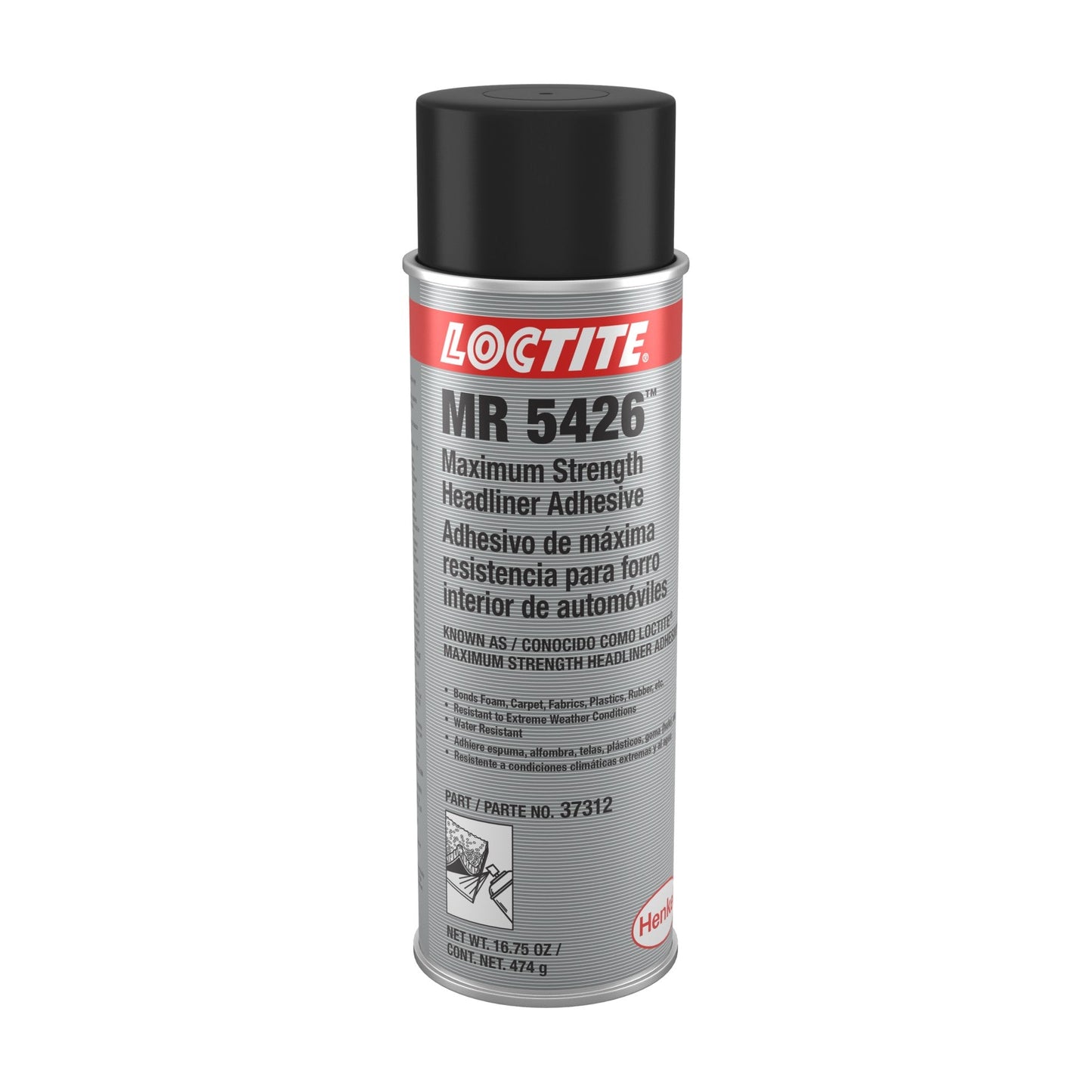 LOCTITE® MR 5426, High-Strength, High Temperature Spray Adhesive,16.75 oz Aerosol Can