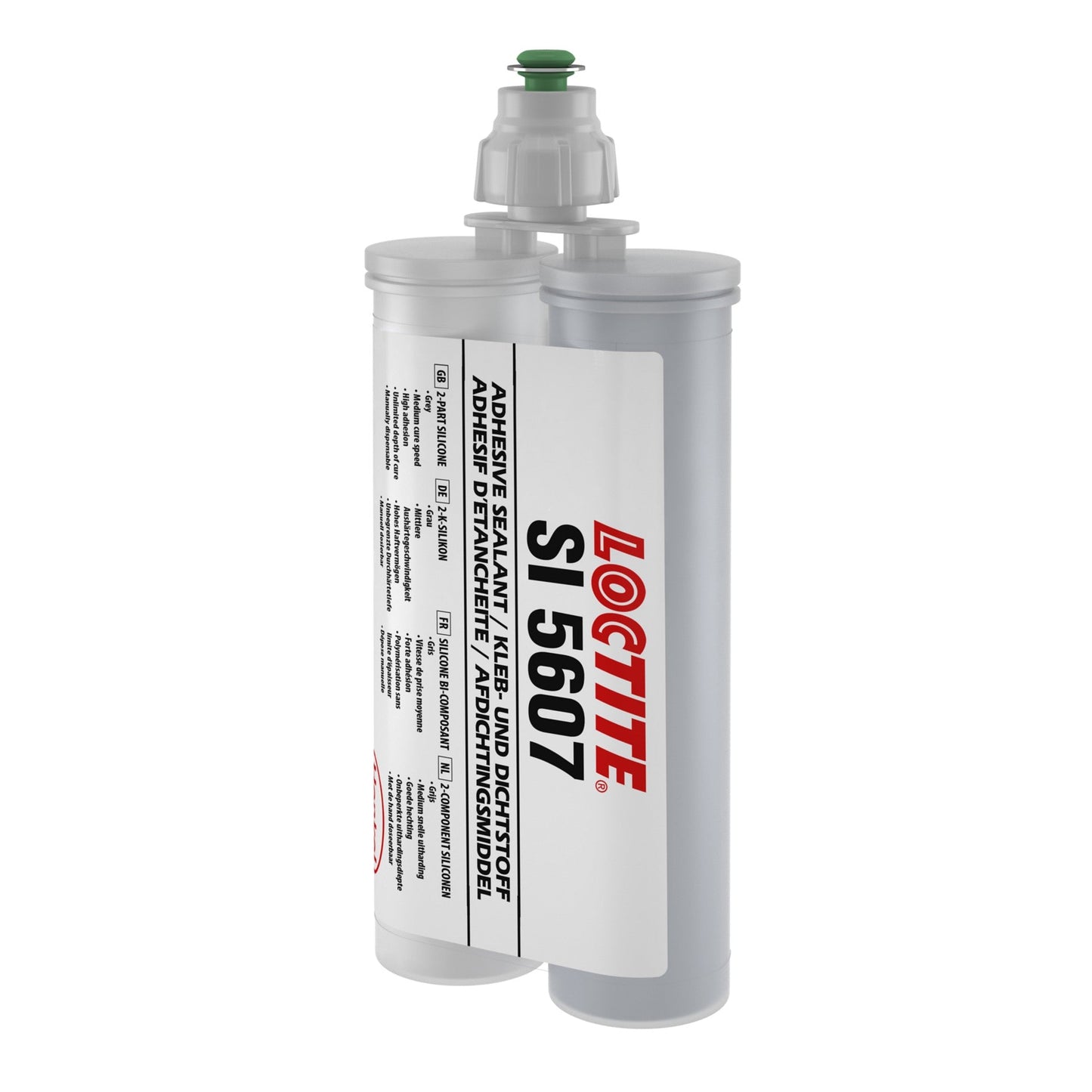 LOCTITE® SI 5607, 2-Part Thixotropic Adhesive Sealant, 400 ml Dual cartridge