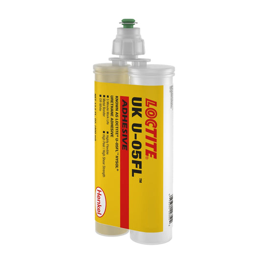 LOCTITE® UK U-05FL, 2-Part, Medium-Viscosity, Industrial Grade, Polyisocyanate Urethane Adhesive, 400 ml