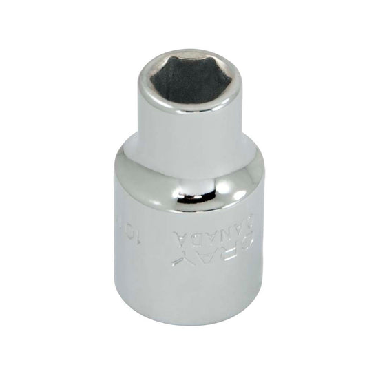 Socket - 1/2" Drive, 10mm Hex, 6-Point