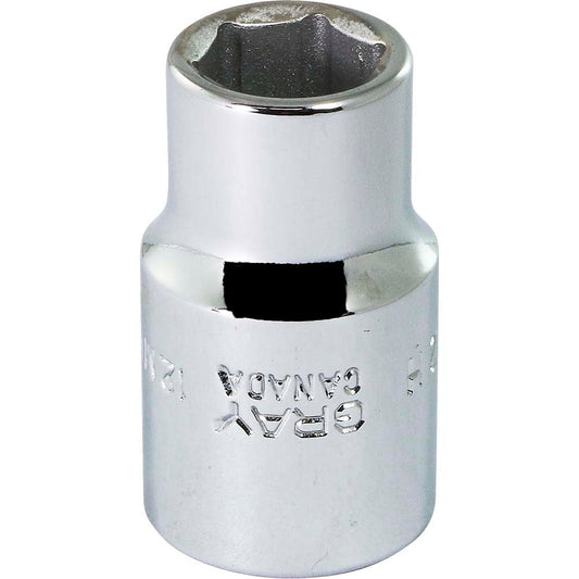 Socket - 1/2" Drive, 12mm Hex, 6-Point