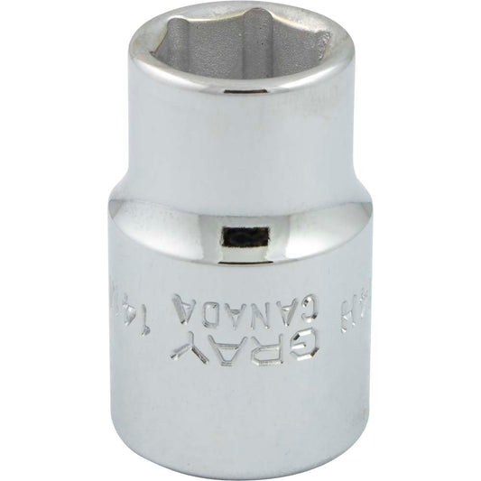 Douille 1/2" - 14 mm hexagonale, 6 pans