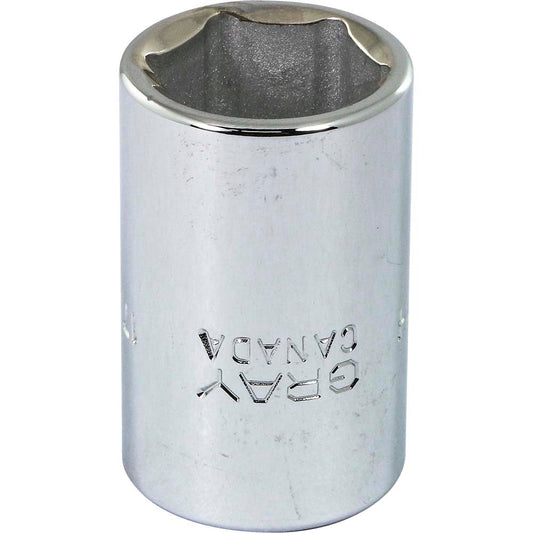 Socket - 17mm x 1/2" Drive, 6-Point