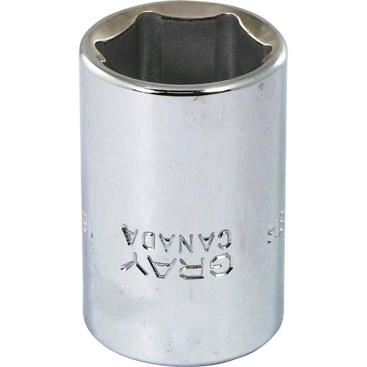 Socket - 18mm x 1/2" Drive, 6-Point