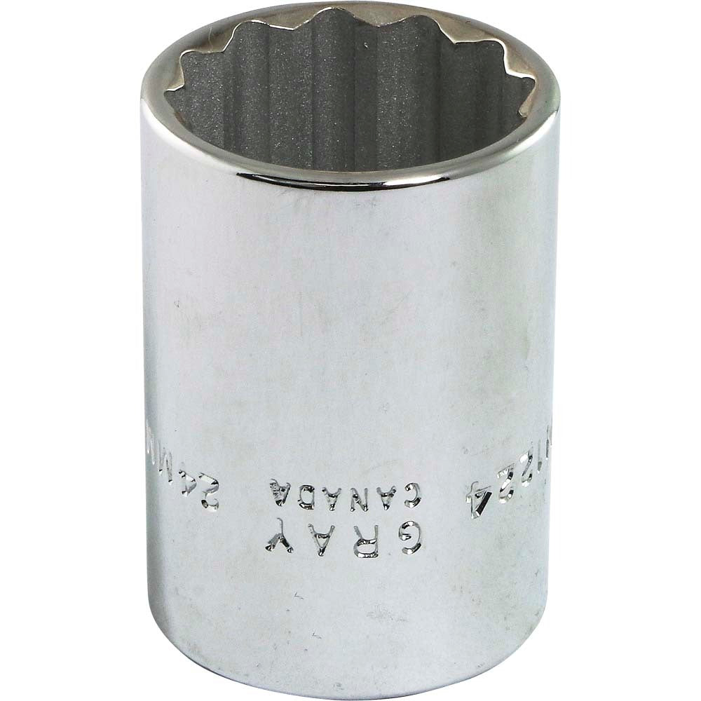Socket - 1/2" Drive, 24mm Hex, 12-Point