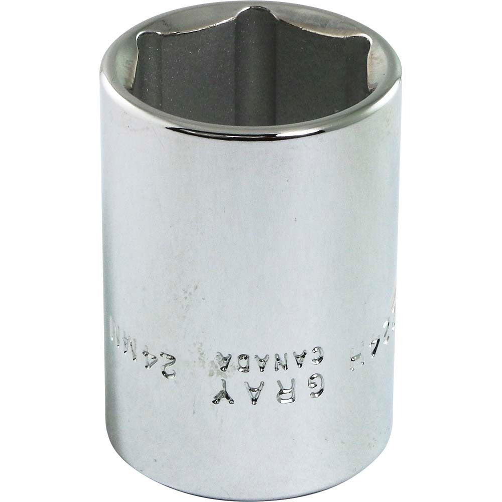 Socket 1/2" Drive - 24mm Hex, 6-Point