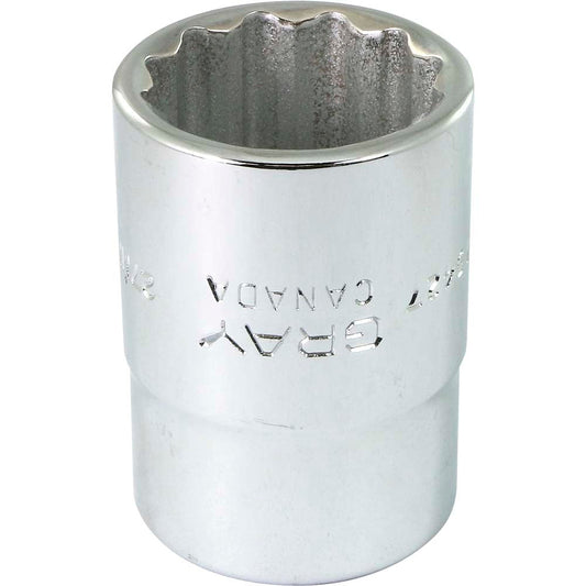 Douille 3/4" - 27 mm hexagonale, 12 pans