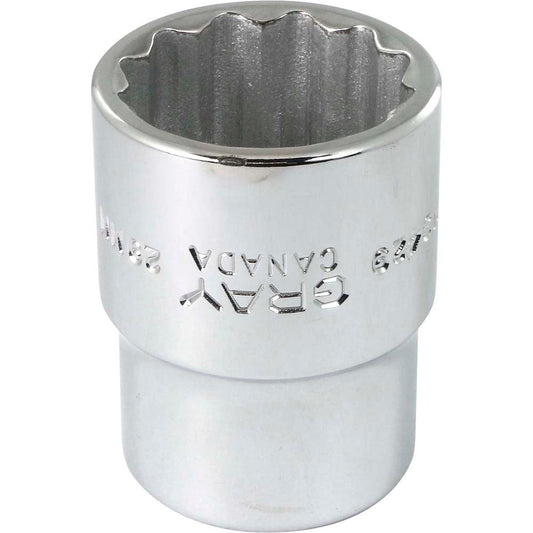 Douille 3/4" - 29 mm hexagonale, 12 pans