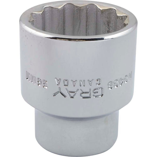 Douille 3/4" - 36 mm hexagonale, 12 pans