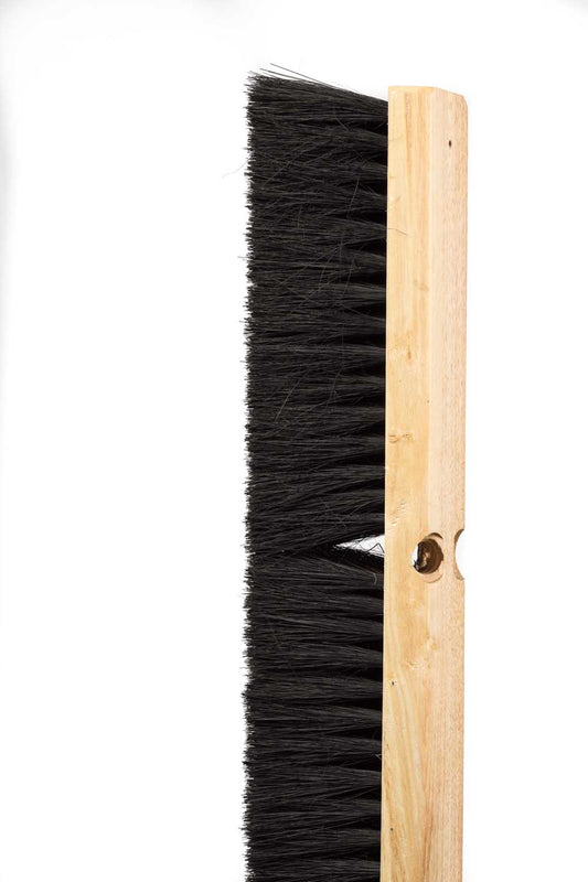 Balai-brosse 24", Tampico naturel noir