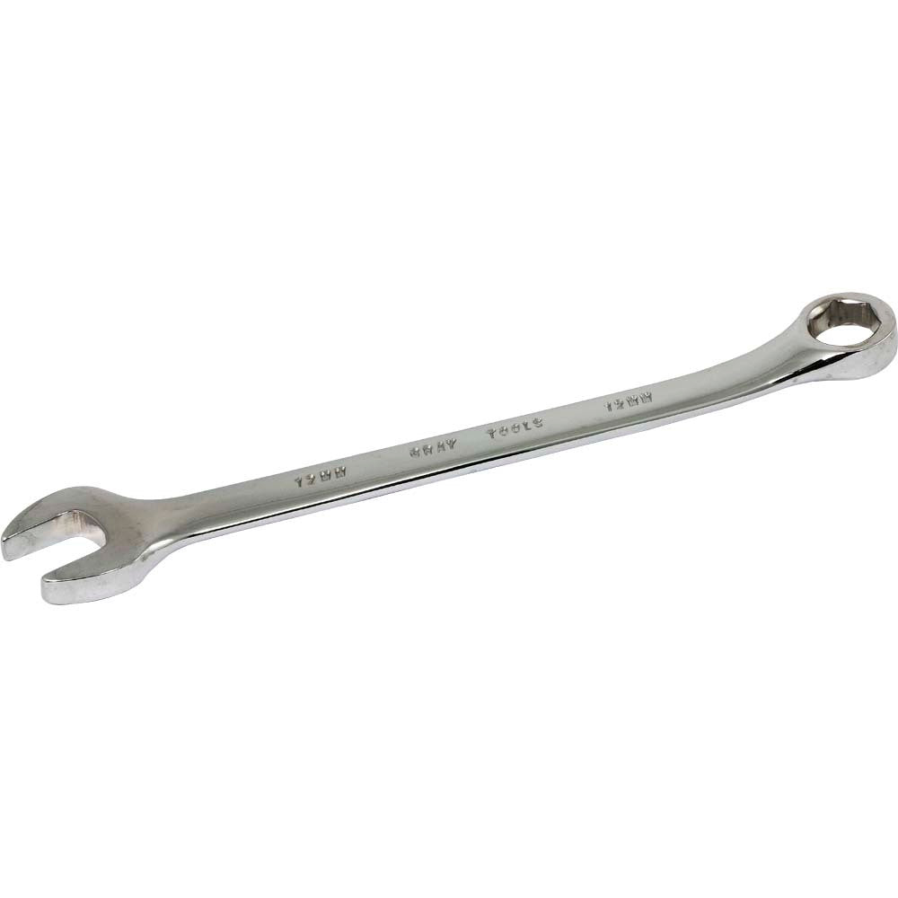 Clé mixte 12 mm 6 pans chromée