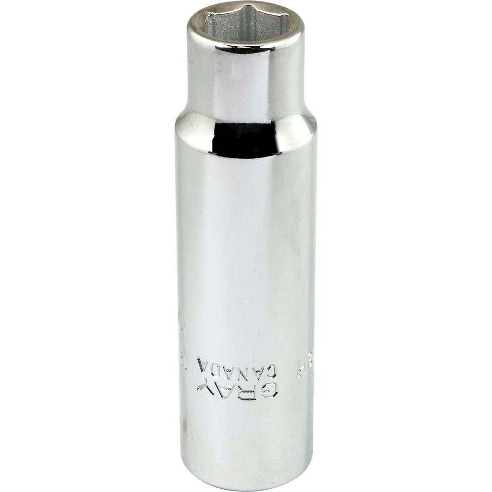 Socket - Deep, 1/2" Drive, 12mm Hex, 6-Point