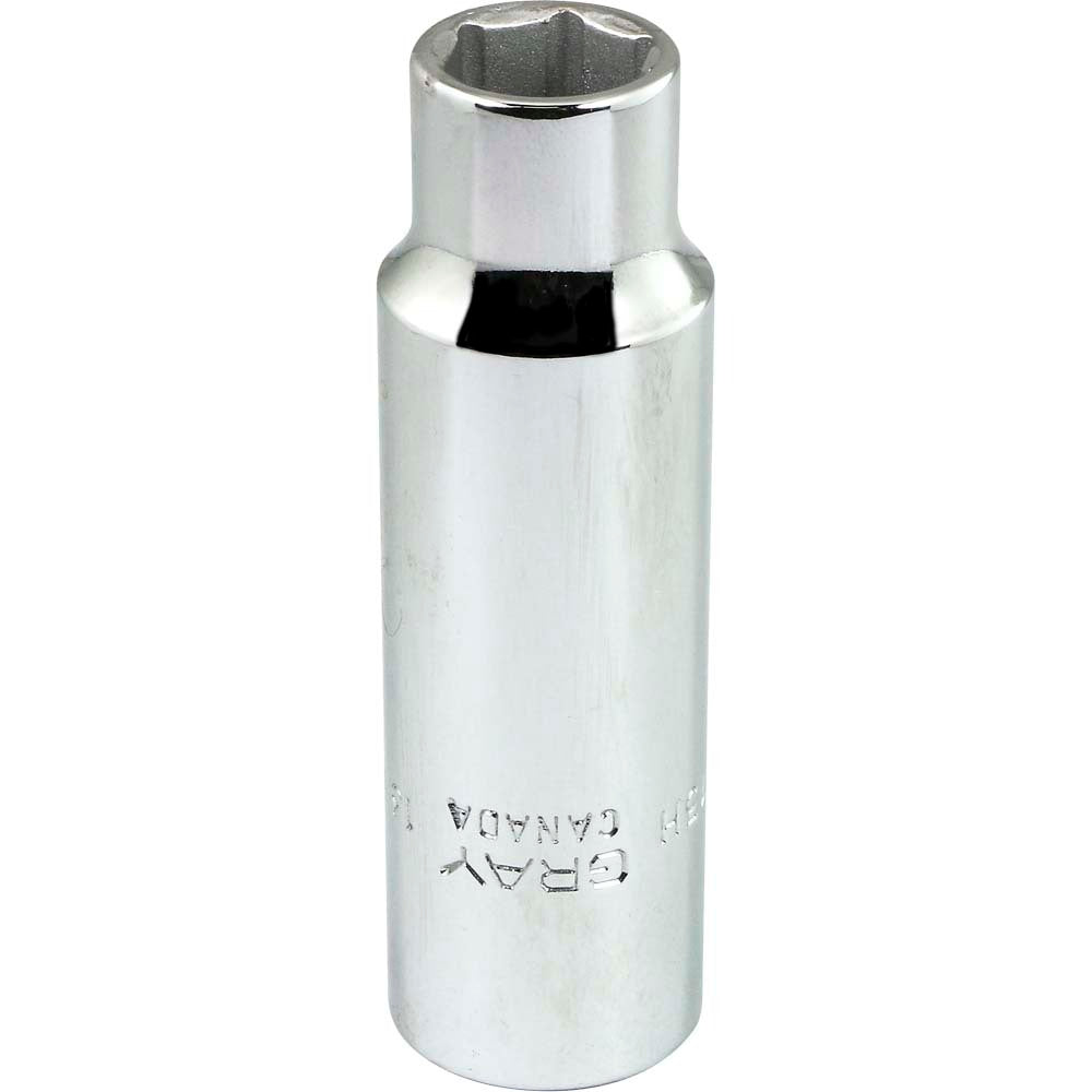 Socket - Deep, 1/2" Drive, 13mm Hex, 6-Point