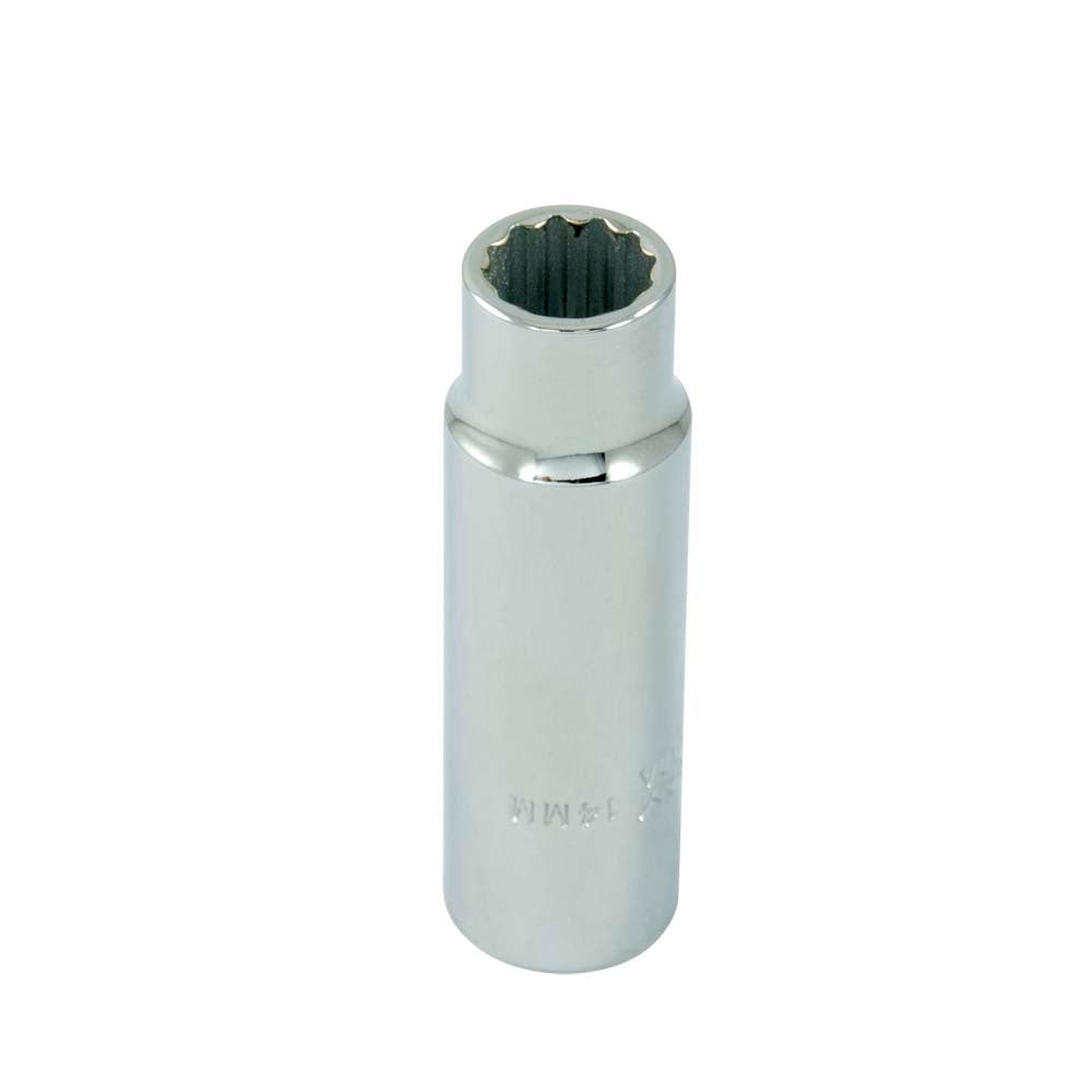 Socket Deep 1/2" Drive 14mm Hex 12-Point