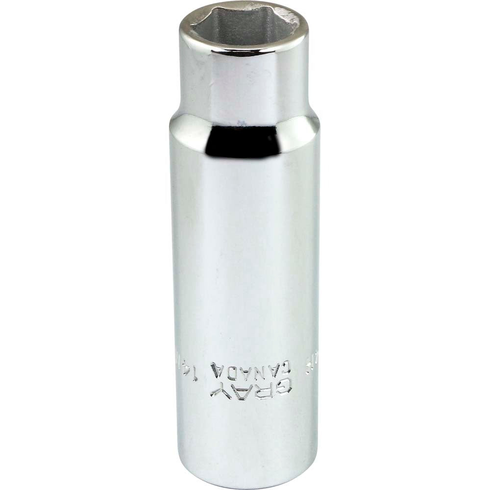 Socket - Deep, 1/2" Drive, 14mm Hex, 6-Point