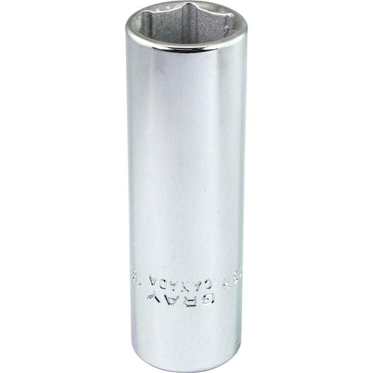 Socket - 18mm x 1/2" Drive, 6-Point, Deep