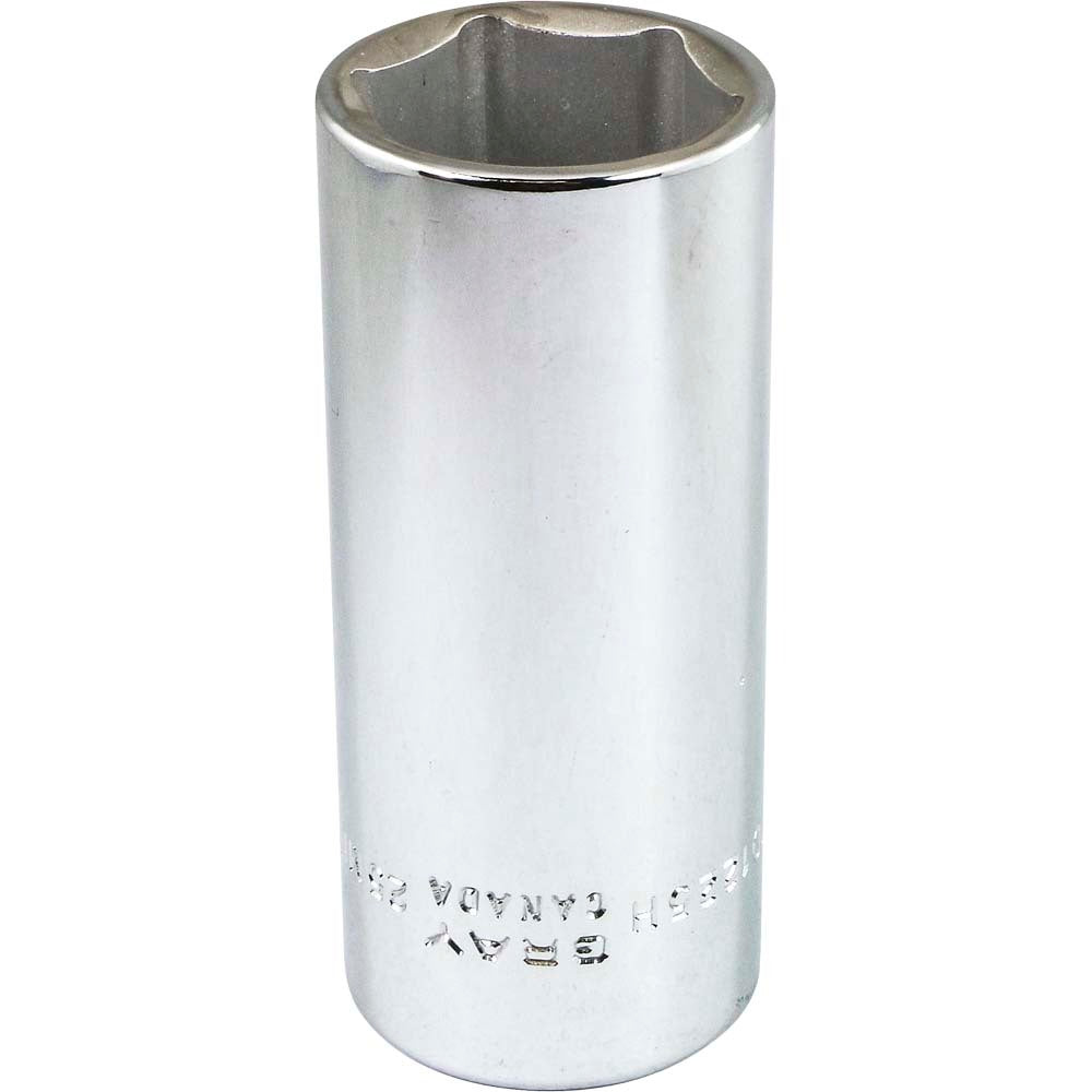 Douille profonde 1/2" 25 mm hexagonale 6 pans