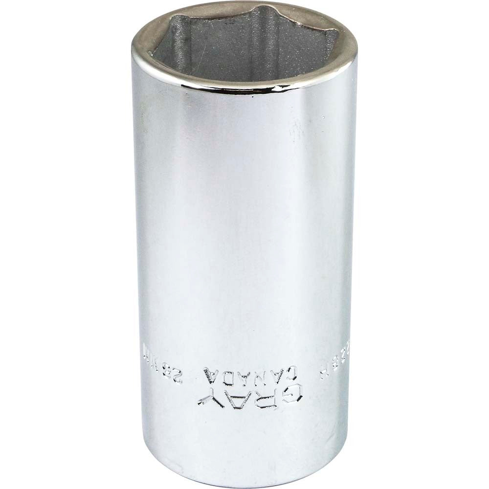 Socket - Deep, 1/2" Drive, 28mm Hex, 6-Point