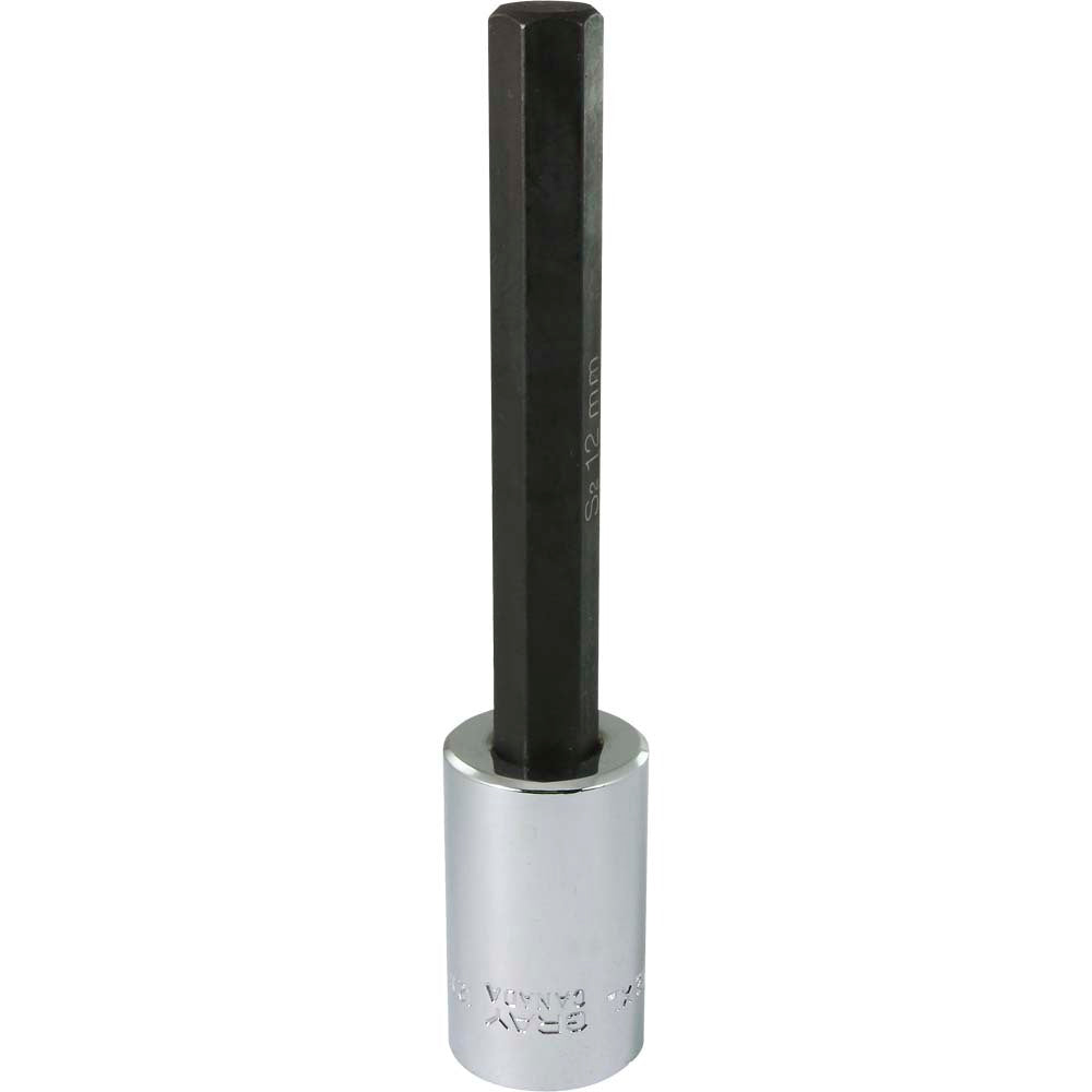 Socket - Hex Head, 12mm x 1/2" Drive - Durable