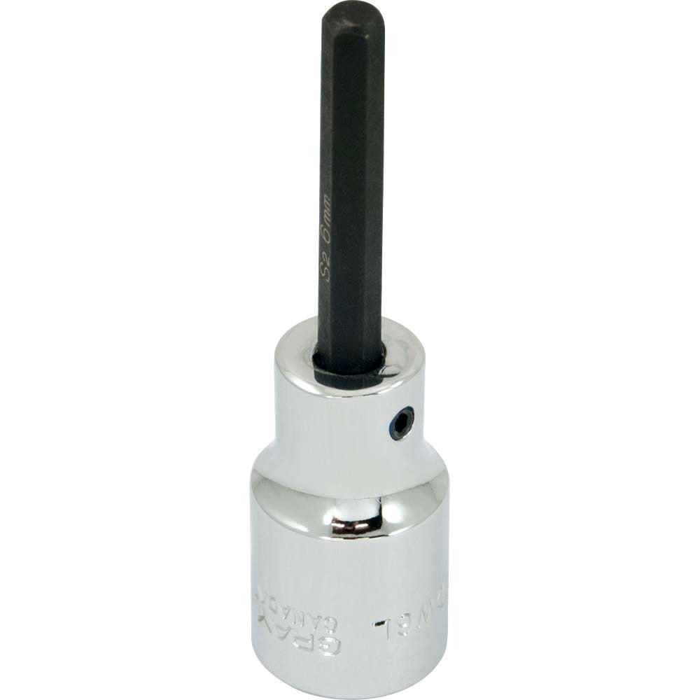 Socket - Hex Head, 6mm x 1/2" Drive Durable