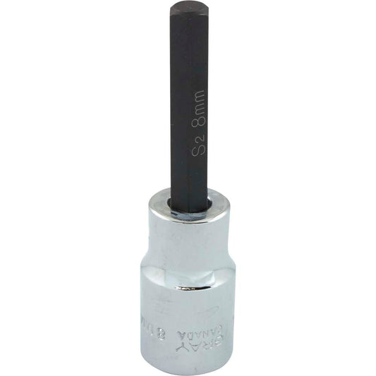 Socket - Hex Head, 8mm x 1/2" Drive Durable