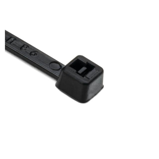 Hellermanntyton Ty-Rap Cable Tie, Black, Pa66, 8.07" X 0.098", 18lb