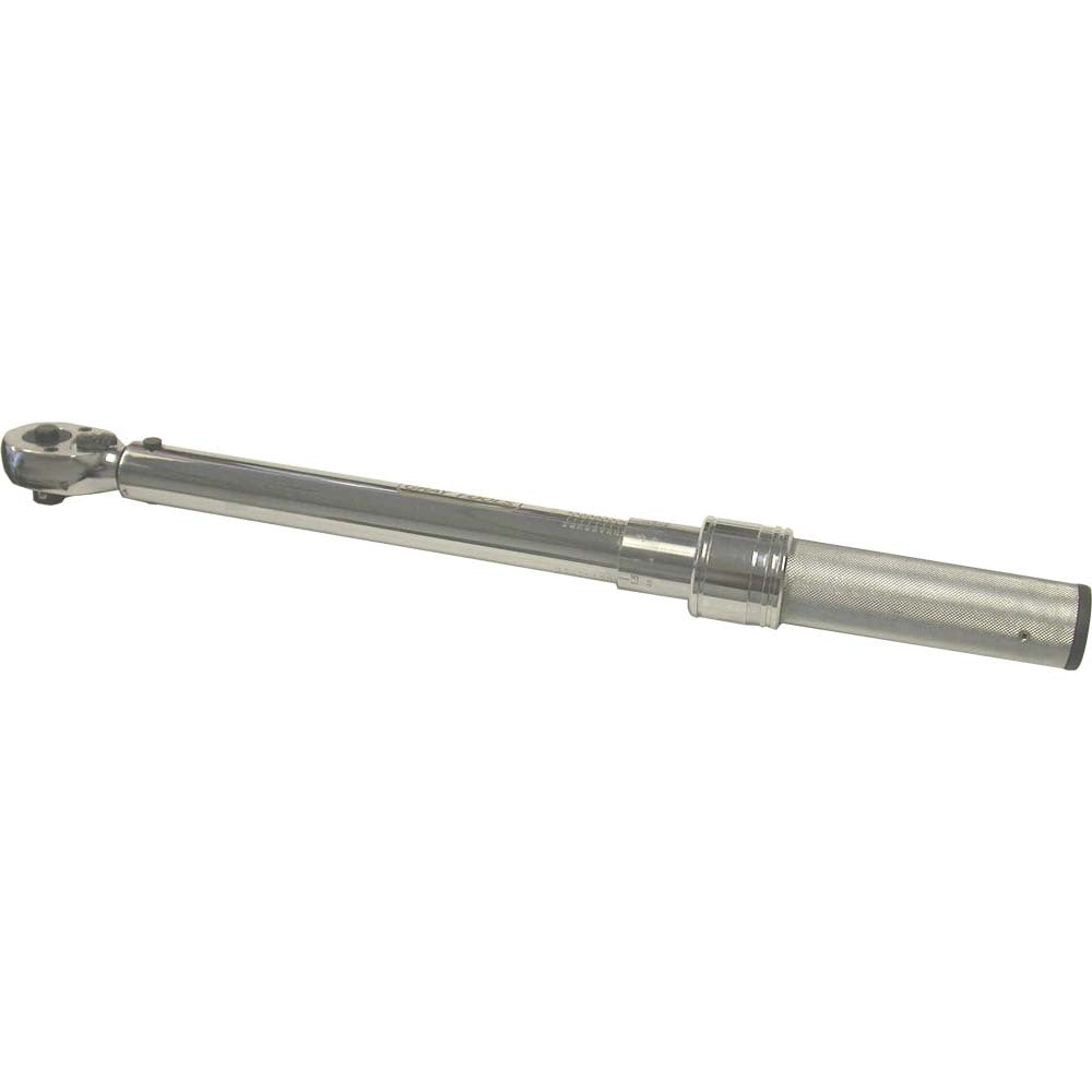 Clé dynamométrique micro-réglable robuste - entraînement 3/8 po, 10-100 pi/lb