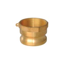 Adaptateur rainure et came 3/4", type A, FNPT, laiton