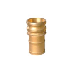 Adapter Groove and Cam 4", Type E, Brass