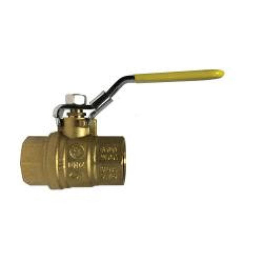 Robinet à bille FNPT 1" 600 PSI WOG