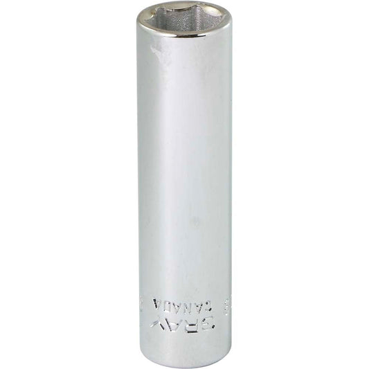 Deep Socket - 1/4" Drive, 9mm Hex, 6-Point